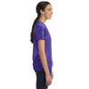 Augusta Sportswear Women's Purple Junior Fit Replica Football T-Shirt