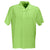 Vansport Men's Lime Omega Solid Mesh Tech Polo