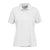 Vansport Women's White Omega Solid Mesh Tech Polo