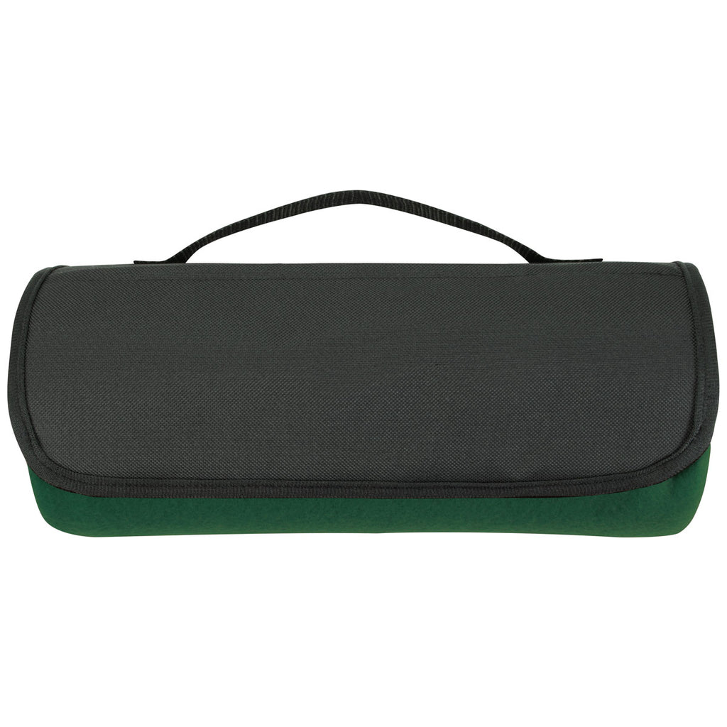 BIC Forest Green Roll-up Blanket