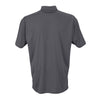 Vantage Men's Dark Grey Micro-Waffle Mesh Polo