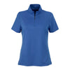 Vantage Women's Royal Micro-Waffle Mesh Polo