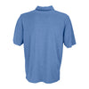 Vantage Men's Blue Heather Micro Melange Polo