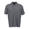 Vantage Men's Charcoal Heather Micro Melange Polo