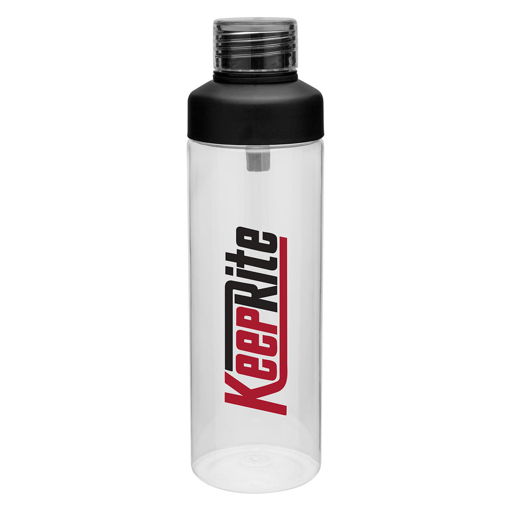 H2Go Black Strap Bottle