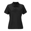 Vantage Women's Black V-Tech Performance Polo