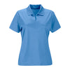 Vantage Women's Carolina Blue V-Tech Performance Polo