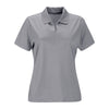 Vantage Women's Grey V-Tech Performance Polo