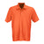 Vantage Men's Orange Textured Stripe Polo