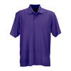 Vantage Men's Purple Textured Stripe Polo