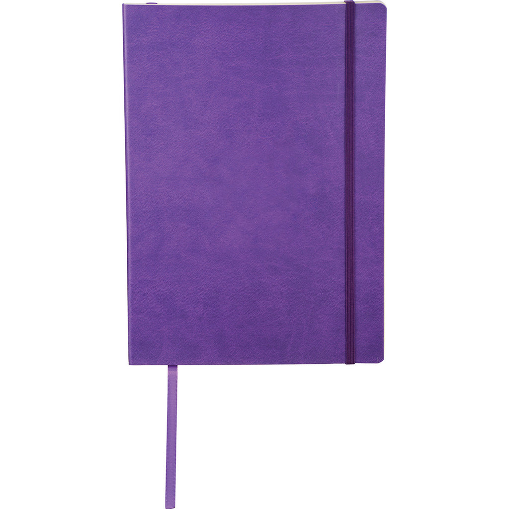 JournalBooks Purple Pedova Large Ultra Soft Bound