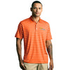 Vantage Men's Orange/White Tour Stripe Polo