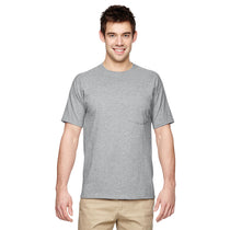 Jerzees Men's Athletic Heather 5.6 Oz Dri-Power Active Pocket T-Shirt