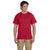 Jerzees Men's True Red 5.6 Oz Dri-Power Active Pocket T-Shirt