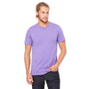 Bella + Canvas Unisex Hthr Team Purple Jersey Short-Sleeve T-Shirt