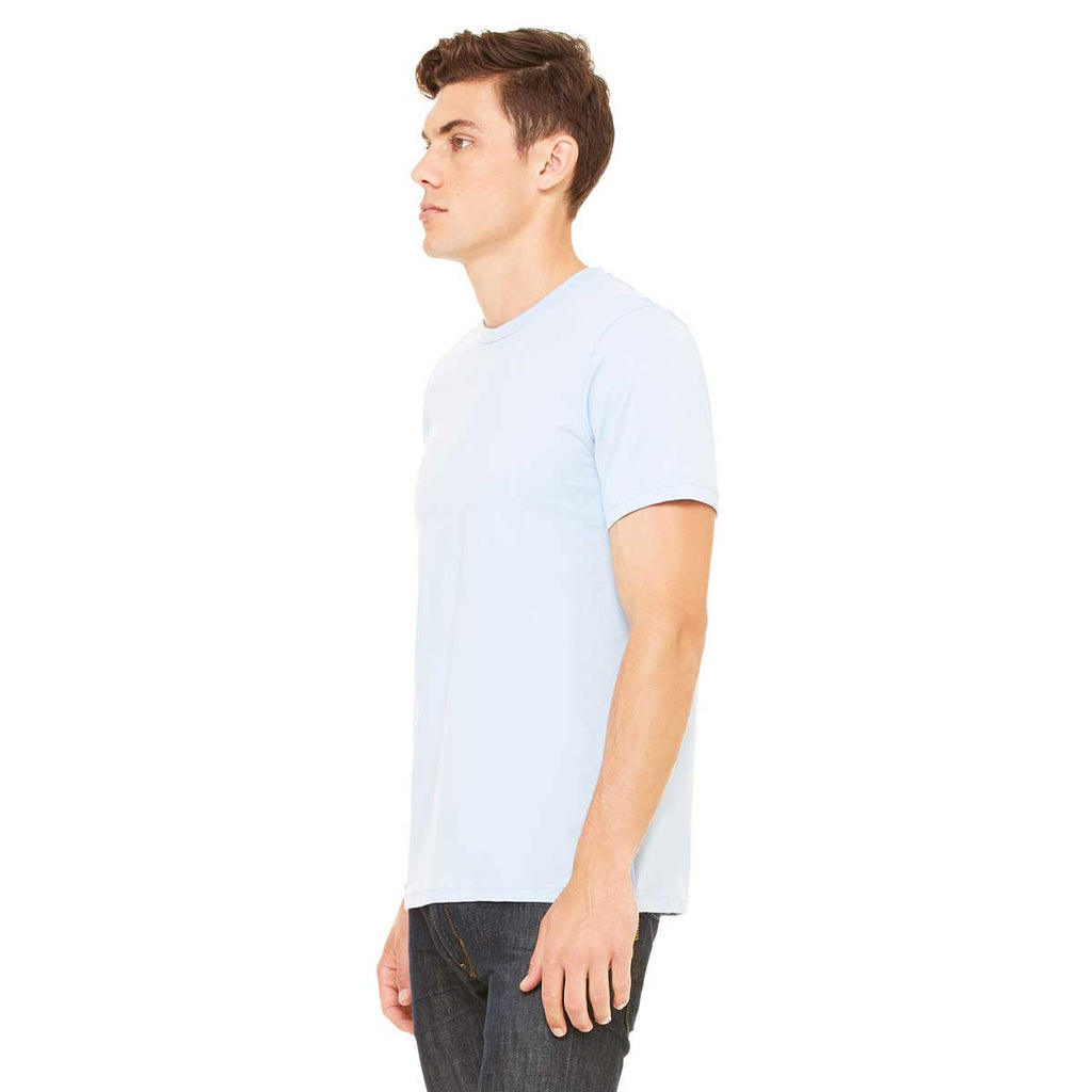 Bella + Canvas Unisex Light Blue Jersey Short-Sleeve T-Shirt