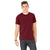 Bella + Canvas Unisex Maroon Jersey Short-Sleeve T-Shirt