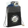 Leed's Black Ash Recycled Drawstring Bag