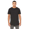 Bella + Canvas Men's Black Long Body Urban T-Shirt