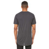 Bella + Canvas Men's Dark Grey Heather Long Body Urban T-Shirt