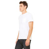 Bella + Canvas Men's White Jersey Short-Sleeve Pocket T-Shirt