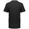 Augusta Sportswear Men's Black Heather Tri-Blend Tee