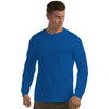 Antigua Men's Royal Long Sleeve Crew Tee