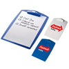 BIC Translucent Blue Message Clipboard