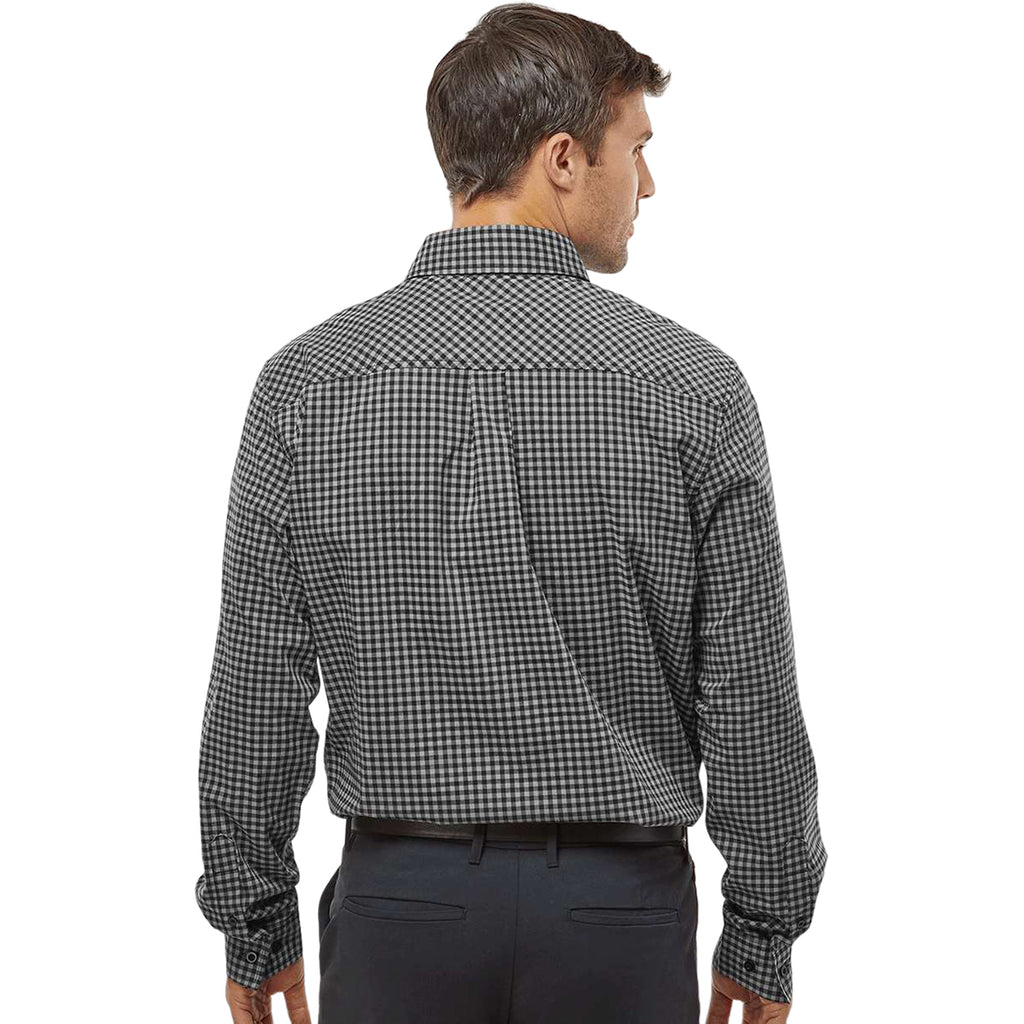 Burnside Men's Grey/Black Technical Stretch Burn Shirt