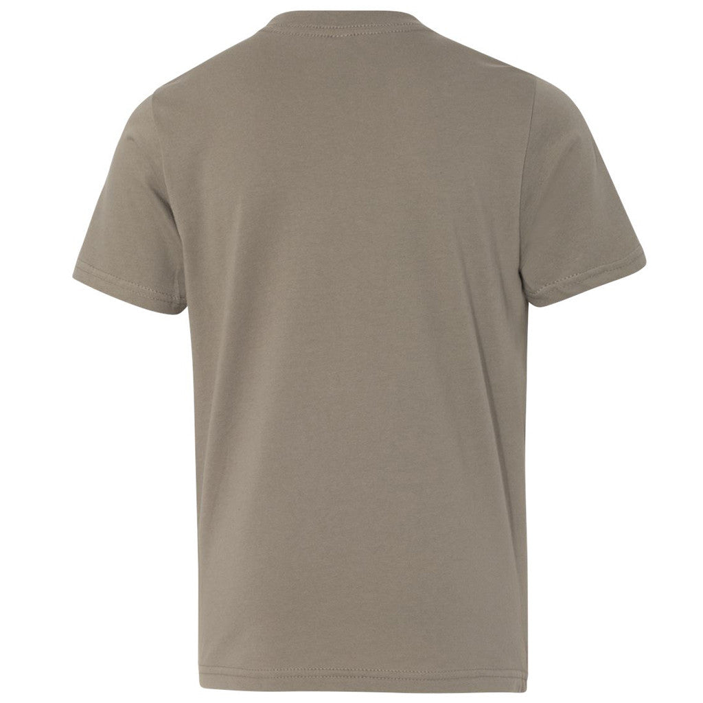 Next Level Boy's Warm Grey Premium Short-Sleeve Crew Tee