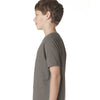 Next Level Boy's Warm Grey Premium Short-Sleeve Crew Tee