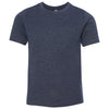 Next Level Boy's Midnight Navy CVC Crew Tee