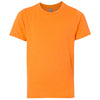 Next Level Boy's Orange CVC Crew Tee