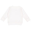 Rabbit Skins White Fleece Sweatshirt