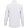 Vansport Women's White Mesh 1/4-Zip Tech Pullover