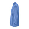 Vantage Men's Blue Heather/Grey Melange 1/4-Zip Tech Pullover