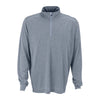 Vantage Men's Charcoal Heather/Grey Melange 1/4-Zip Tech Pullover