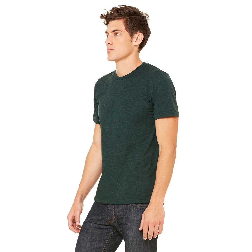 Bella + Canvas Unisex Emerald Triblend Short-Sleeve T-Shirt