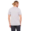 Bella + Canvas Unisex Athletic Grey Triblend Short-Sleeve V-Neck T-Shirt