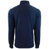 Vantage Men's True Navy Grid Quarter Zip Pullover