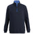 Edwards Unisex Navy/French Blue Performance Pullover Quarter Zip