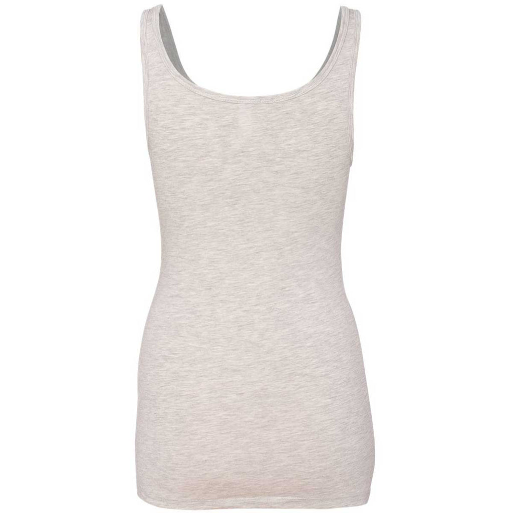 Next Level Women's Light Heather Grey Jersey Tank Top