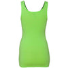 Next Level Women's Neon Green Jersey Tank Top