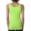 Next Level Women's Neon Green Jersey Tank Top