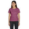 LAT Women's Vintage Burgundy Premium Jersey T-Shirt