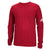 adidas Men's Red Long Sleeve Logo Tee