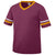 Augusta Sportswear Men's Maroon/Gold/White Sleeve Stripe Jersey