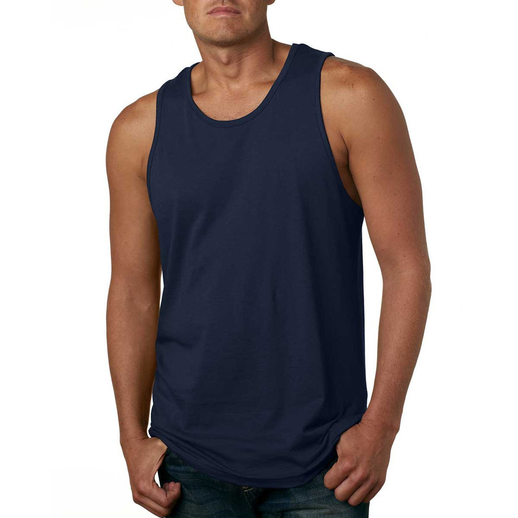 Next Level Men's Midnight Navy Premium Jersey Tank