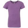 Next Level Girl's Purple Berry Princess CVC Tee