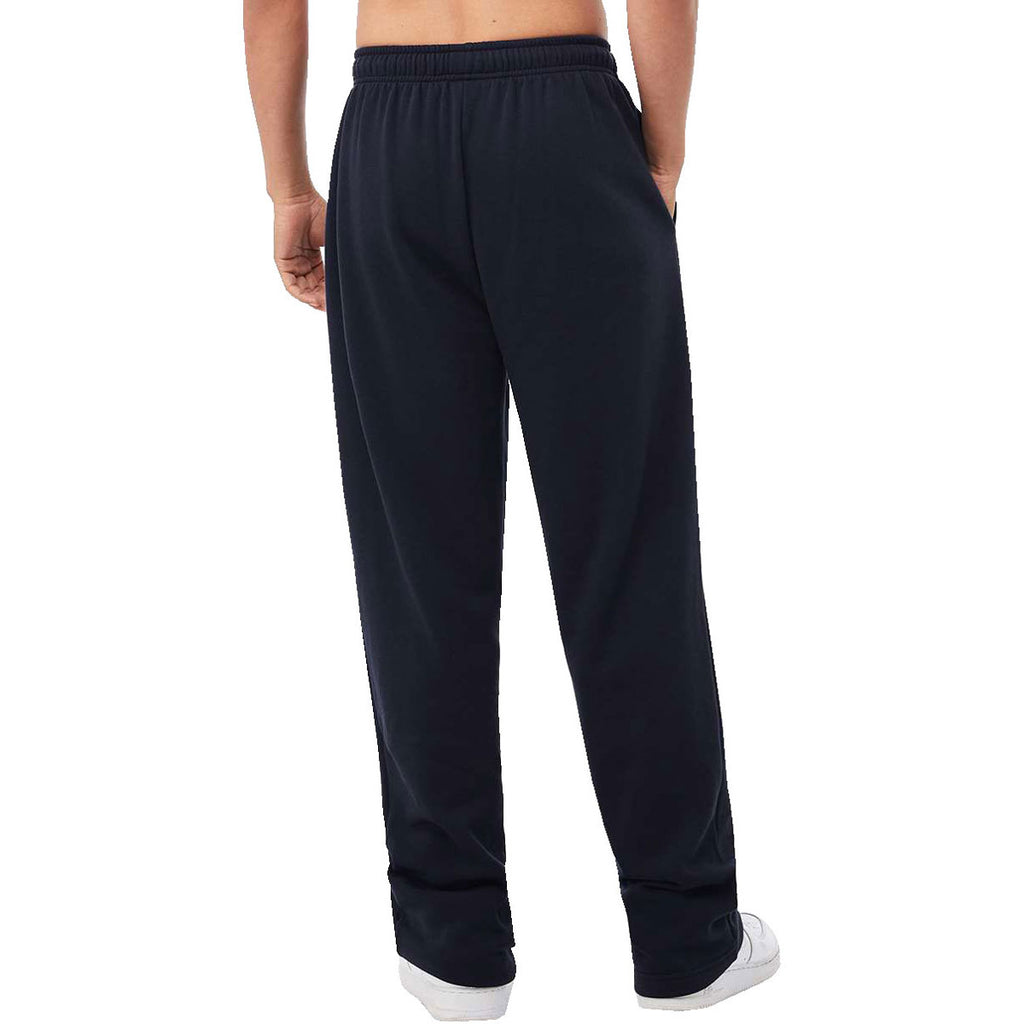 Bella + Canvas Unisex Navy Sponge Fleece Straight Leg Sweatpants